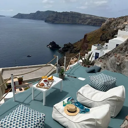 Blue Sky Cave House Villa Oia  Exterior photo